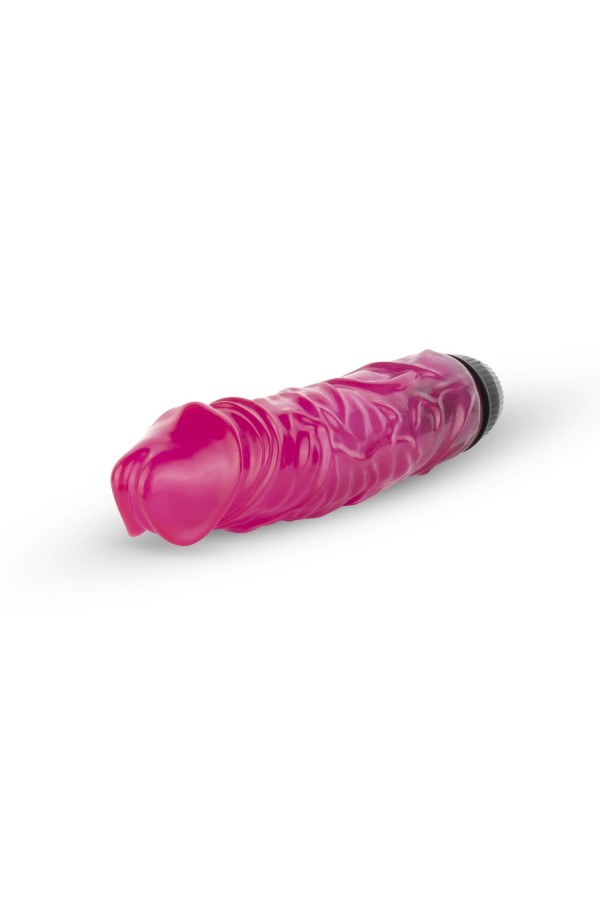 Jelly Supreme - Realistischer Vibrator - Pink/Glitzer
