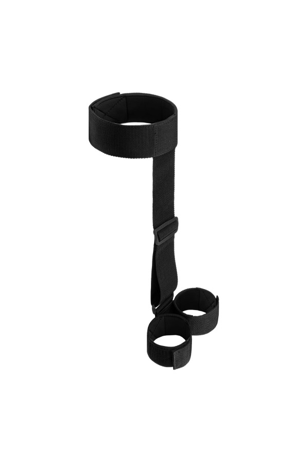 Bedroom Fantasies - Soft Straps Arm- und Halsfesseln - Schwarz