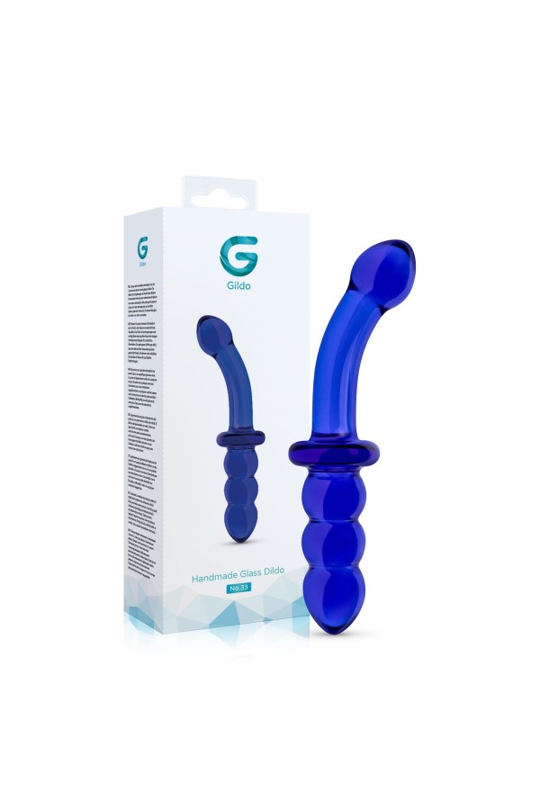 Gildo - Doppelter Glas G-Punkt/Prostata Dildo Nr. 33