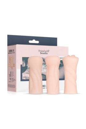 Friend With Benefits - Set von 3 Masturbatoren
