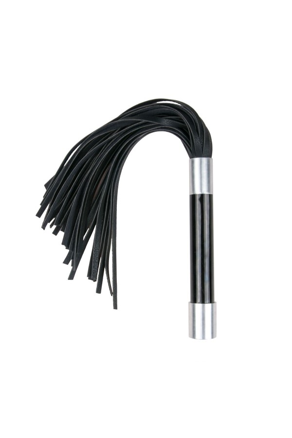 Riemenpeitsche mit Metallgriff