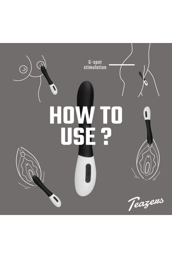 Teazers G-Punkt Vibrator - schwarz