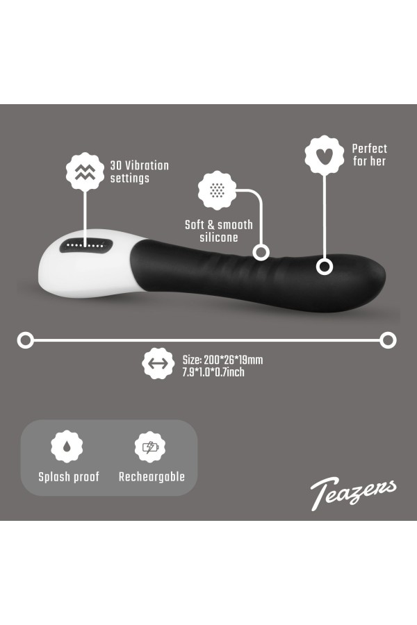 Teazers G-Punkt Vibrator - schwarz