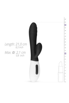 Teazers Rabbit Vibrator - schwarz