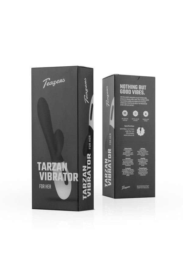 Teazers Rabbit Vibrator - schwarz
