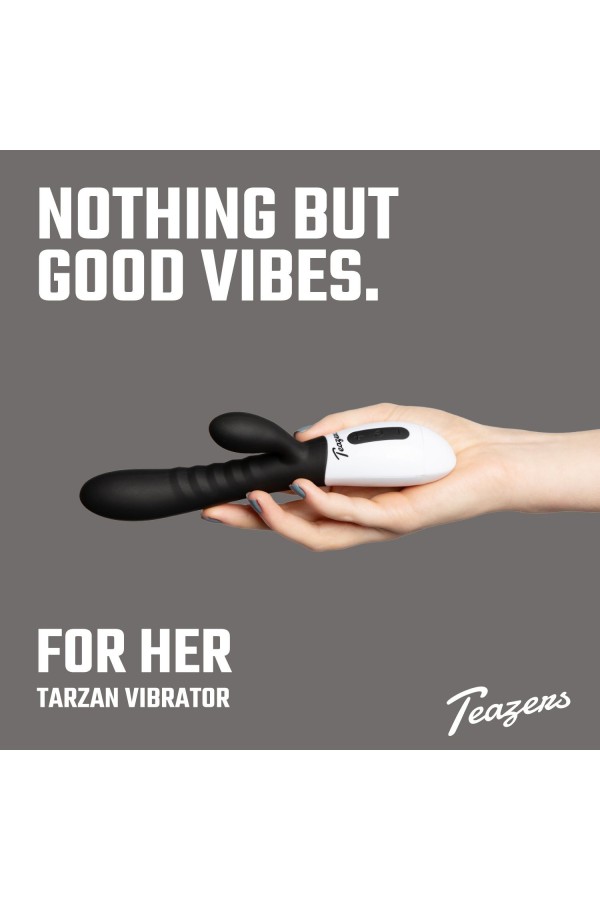 Teazers Rabbit Vibrator - schwarz