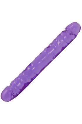 Doc Johnson - Crystal Jellies Jr. Double Dong - Lila