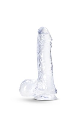 B Yours Plus - Ram 'n Jam Dildo - Transparent