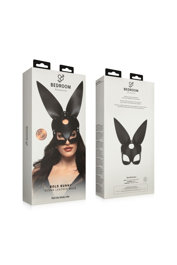 Bedroom Fantasies - Bold Bunny Maske - Schwarz