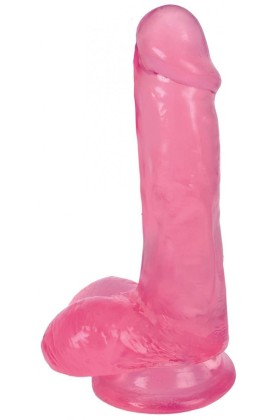 Dildo mit Hoden 15 cm - Cherry Ice