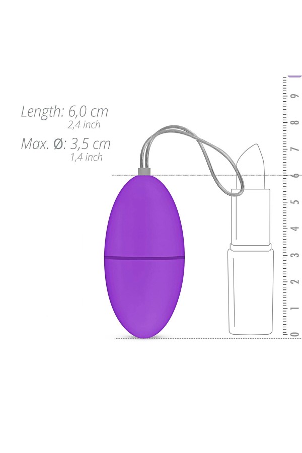 EasyToys - Vibrations-Ei - Lila