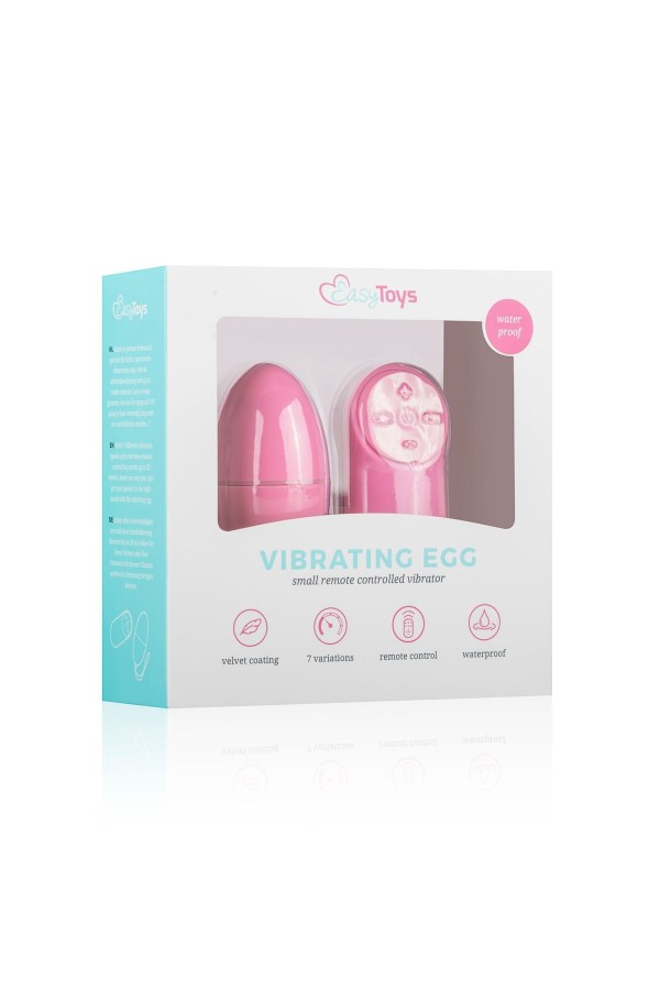 EasyToys - Vibrations-Ei - Rosa