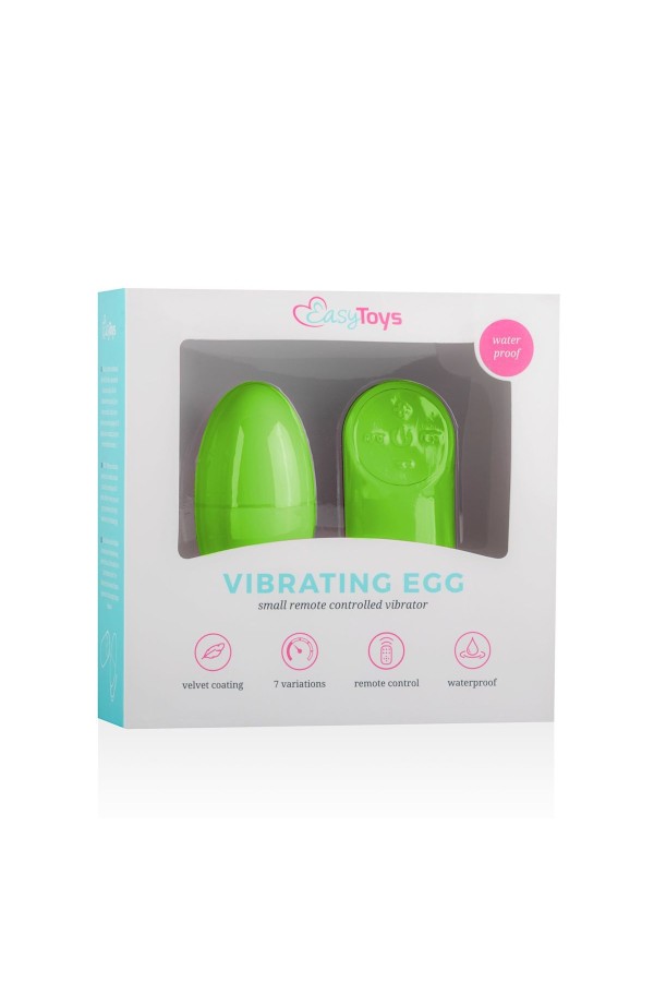 EasyToys - Vibrierendes Ei - Grün