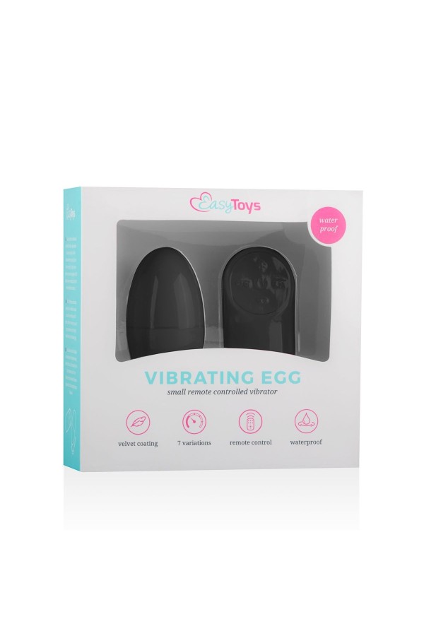 EasyToys - Vibro-Ei in - Schwarz