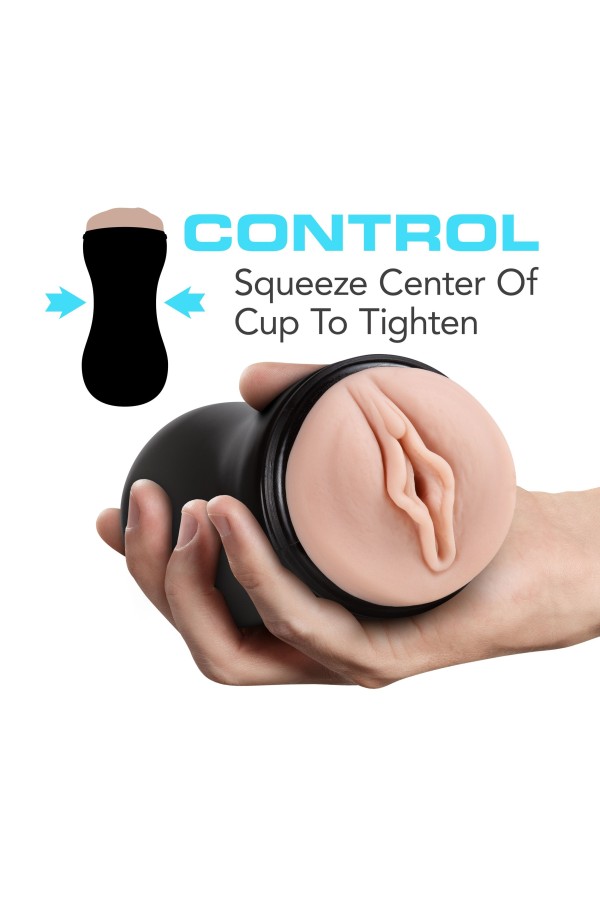 M for Men - Soft and Wet - Muschi mit Lustkugeln - Selbstbefeuchtend