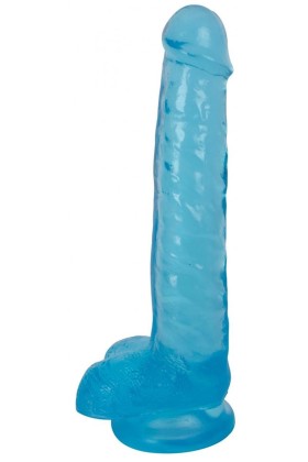 Dildo mit Hoden 20 cm - Cherry Ice