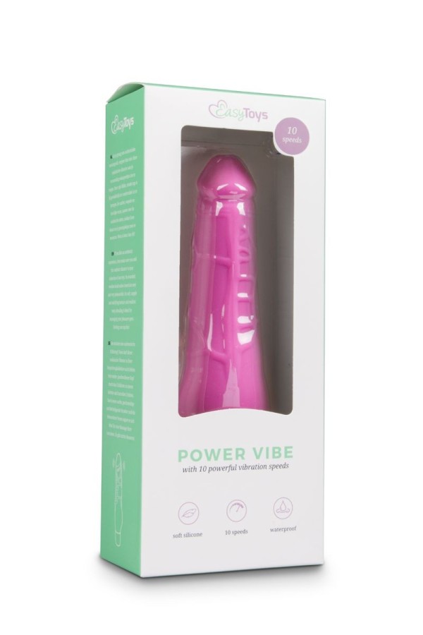 Realistischer Silikonvibrator Rosa