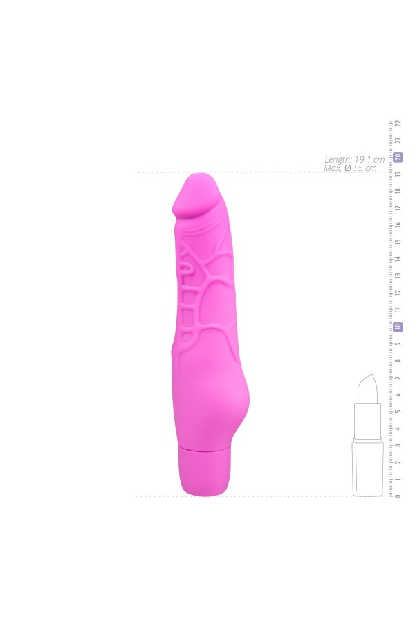 Realistischer Silikonvibrator Rosa