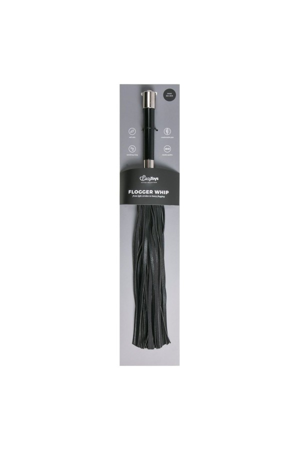 Langer Auspeitscher mit Metallgriff