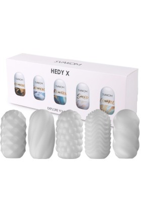 SVAKOM - Hedy X Masturbator - Mixed Textures - 5 stuks