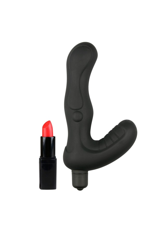 Schwarzer vibrierender Buttplug
