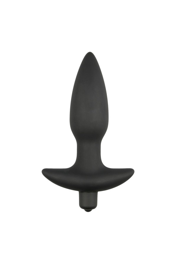 Schwarzer Perineum-Tickler aus Silikon