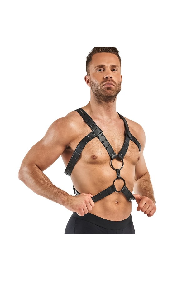 Rocco Bondage-Harness - Schwarz