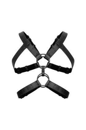 Rocco Bondage-Harness - Schwarz