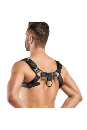 Bruno Bondage-Harness - Schwarz