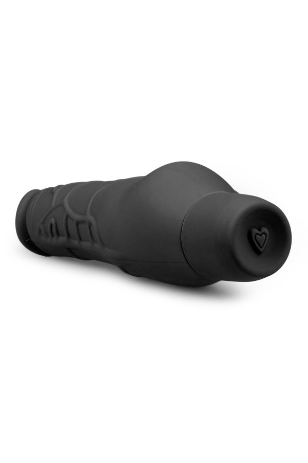 Realistischer schwarzer Vibrator aus Silikon
