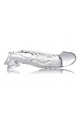 Clear Extender gekrümmte Penis-Hülle
