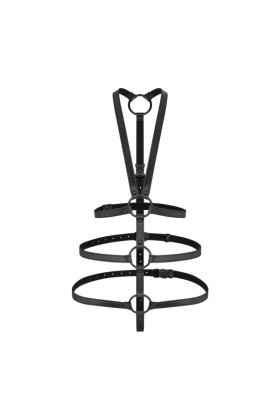 Vera Bondage-Geschirr - Schwarz