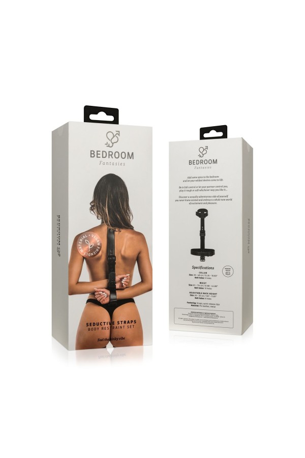 Halsband mit Handgelenk-Fesseln Body Restraint Set