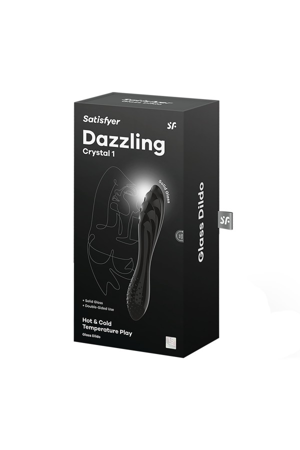 Satisfyer Dazzling Crystal 1 - Schwarz