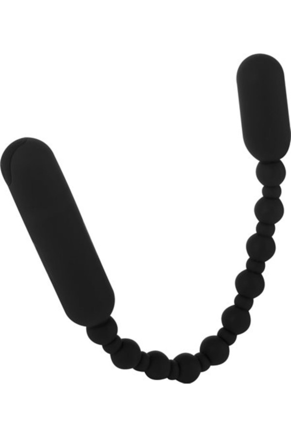 Booty Beads Vibrierende Analperlen - Schwarz