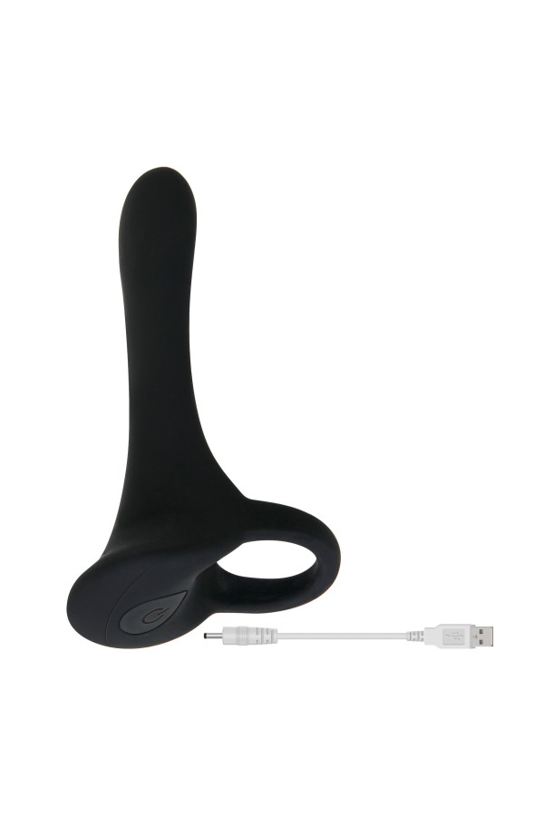 Evolved - Cock Armor Vibrating Cockring - Schwarz