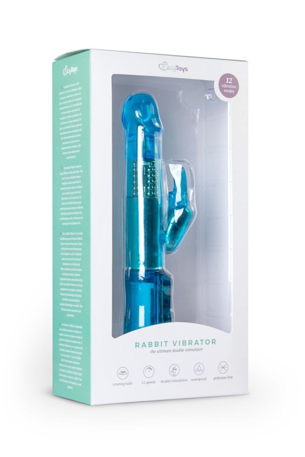 Rabbit Vibrator in Blau