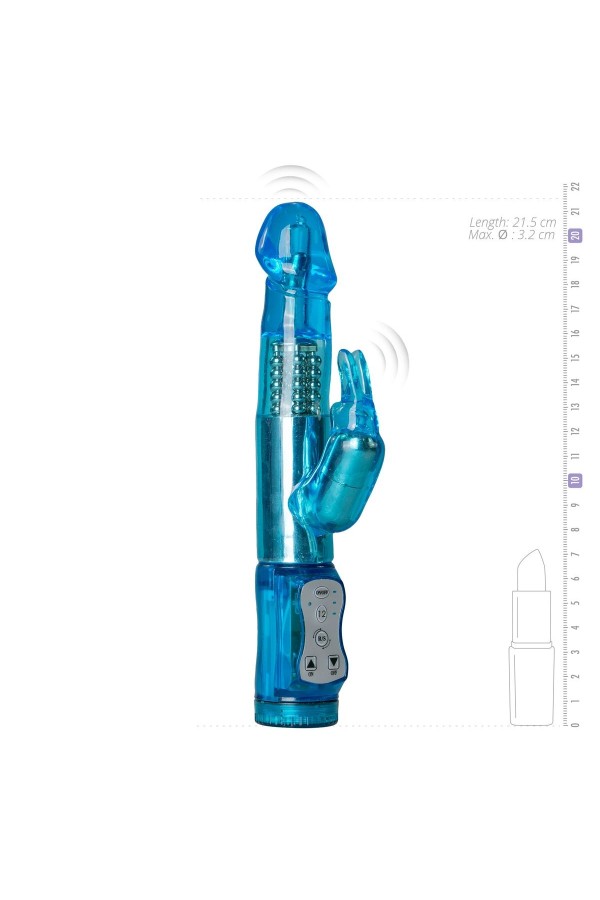 Rabbit Vibrator in Blau