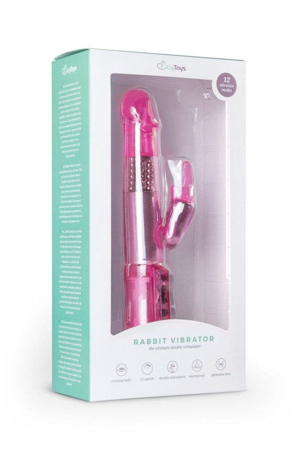 Rabbit Vibrator in Pink