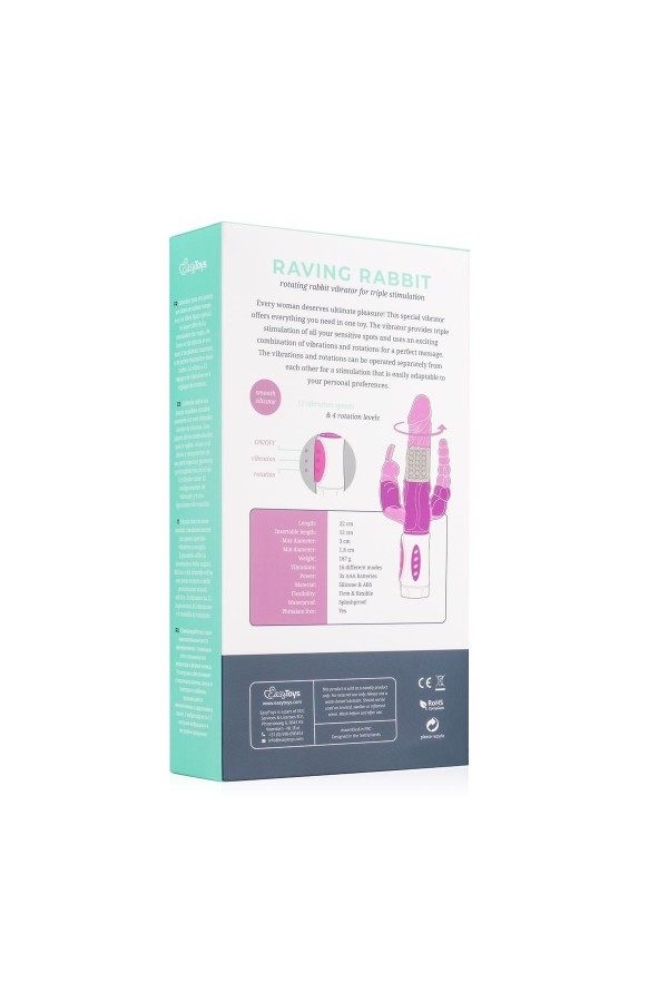 Raving Rabbit Vibrator - lila