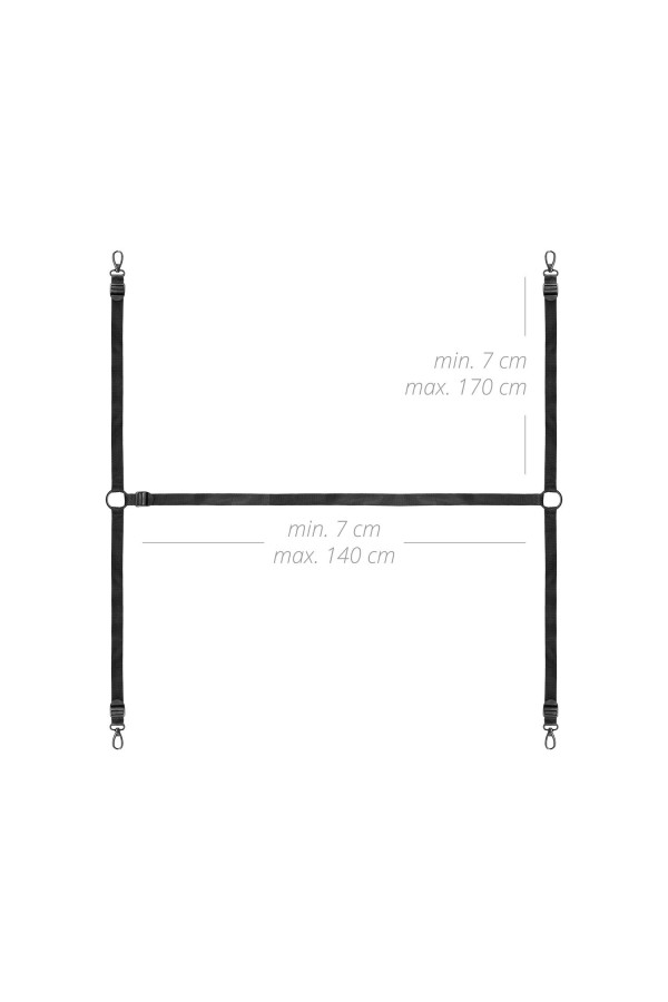 Bedroom Fantasies - Under Mattress Restraint Set