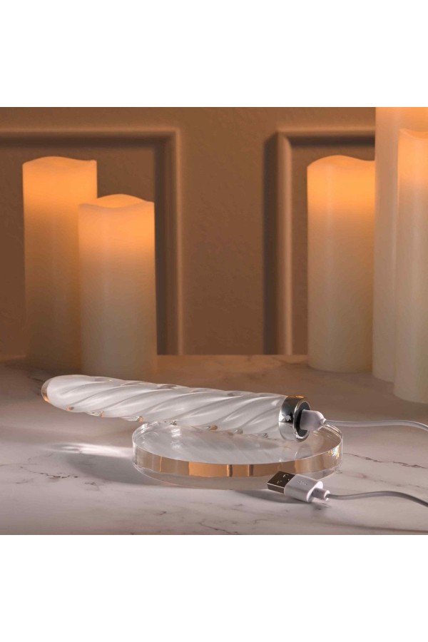 Playboy - In A Twist Glas-Vibrator