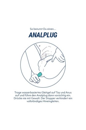 Doxy Analplug - Glatt