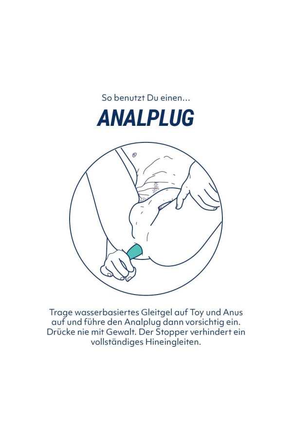 Doxy Analplug - Glatt