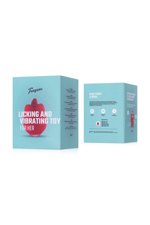 Teazers Rose Vibrator - Lecken und Vibrieren