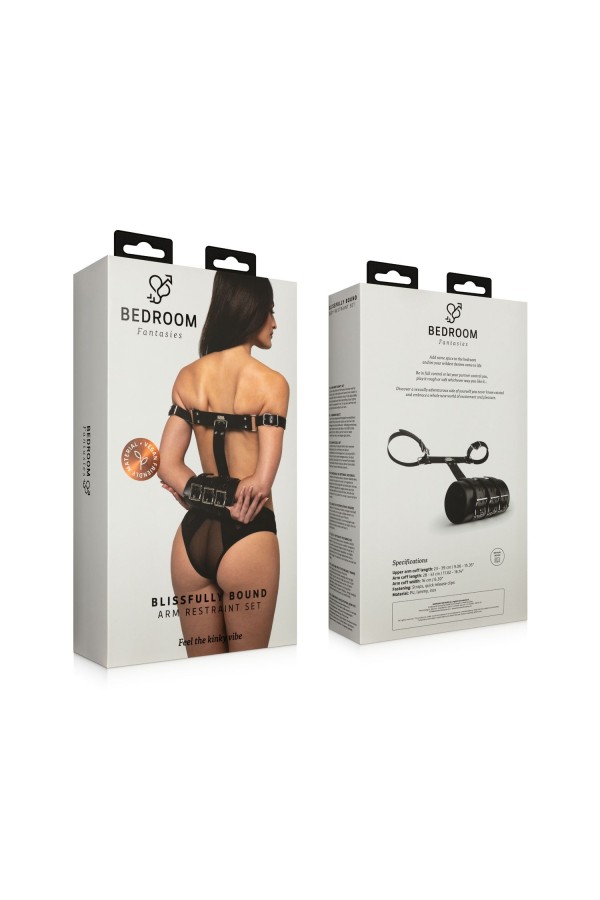 Bedroom Fantasies - Blissfully Bound Armfesseln-Set - Schwarz