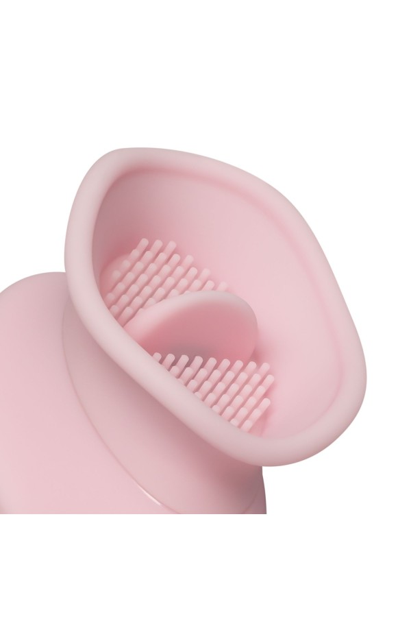 Klitorisvibrator mit Zunge - Rosa