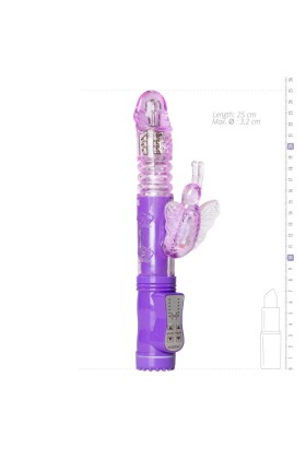 Butterfly Vibrator in Violett