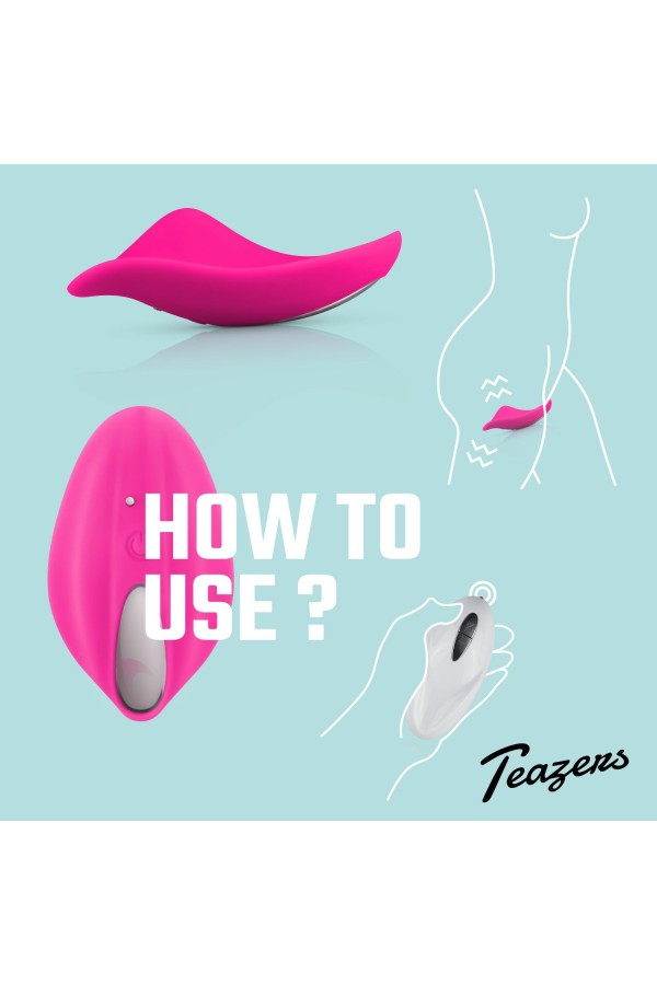 Mini-Vibrator mit Fernbedienung