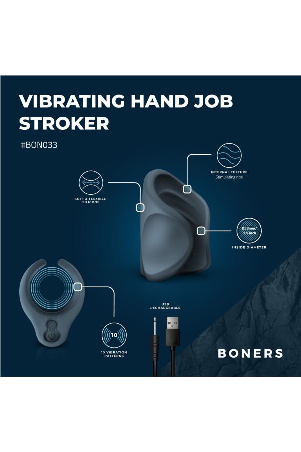 Boners Vibrerende Handjob Masturbator